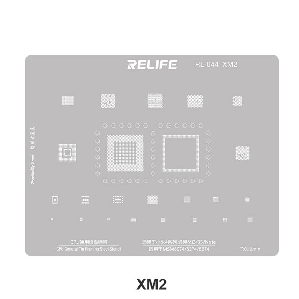Grille BGA Relife RL-044 V2.0 pour CPU Série Xiaomi
