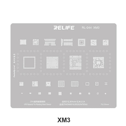 Grille BGA Relife RL-044 V2.0 pour CPU Série Xiaomi