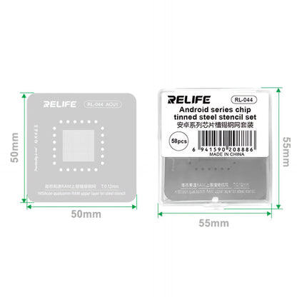 BGA Stencil Relife RL-044 for Android CPU