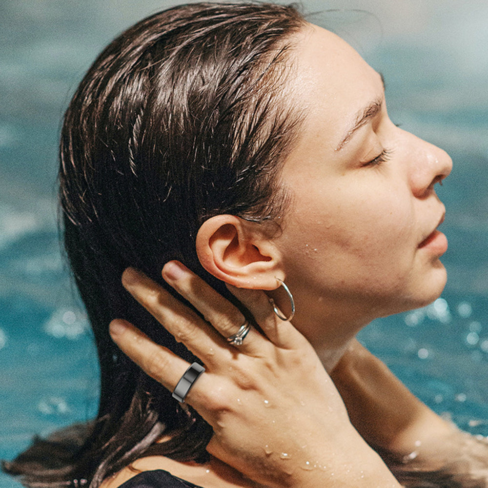 Smart Ring Techsuit R02, Taille 11, Rose Doré