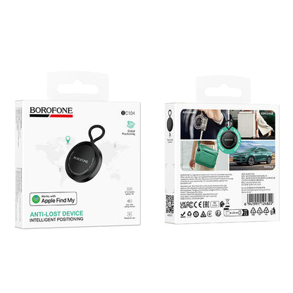 Borofone SmartTag BC104 pour la série iOS, Noir