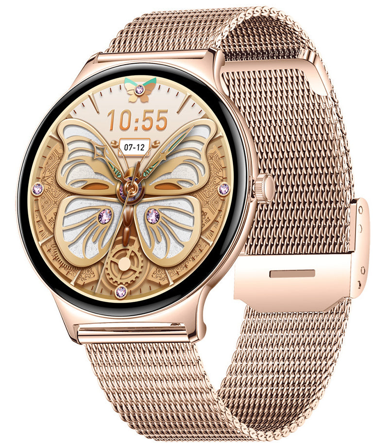 Montre connectée Blavec M01 Vesta Call, Rose Doré