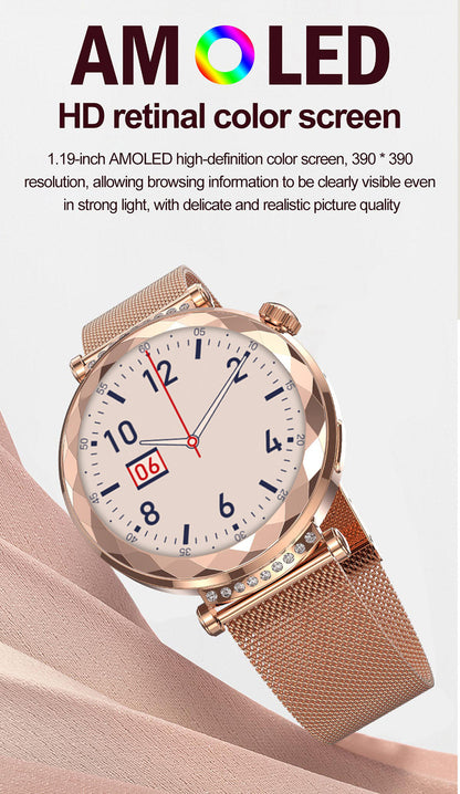 Montre connectée Blavec W19 LIANA, or rose