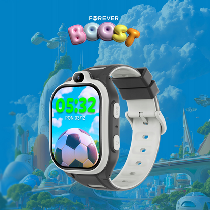 Montre connectée Forever Kids Boost KW-530 Call, Noir