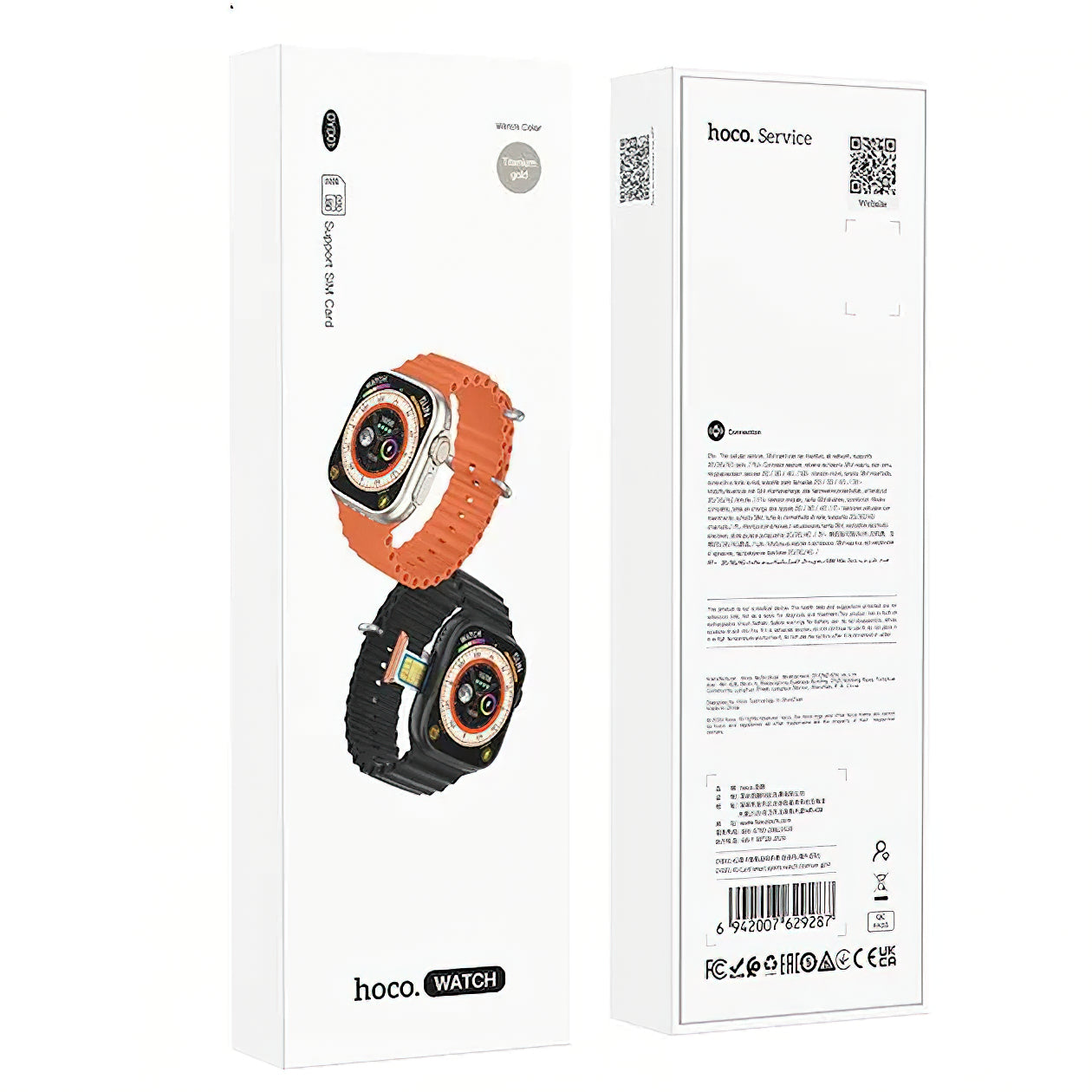 Smartwatch HOCO DYD01 Call, Noir