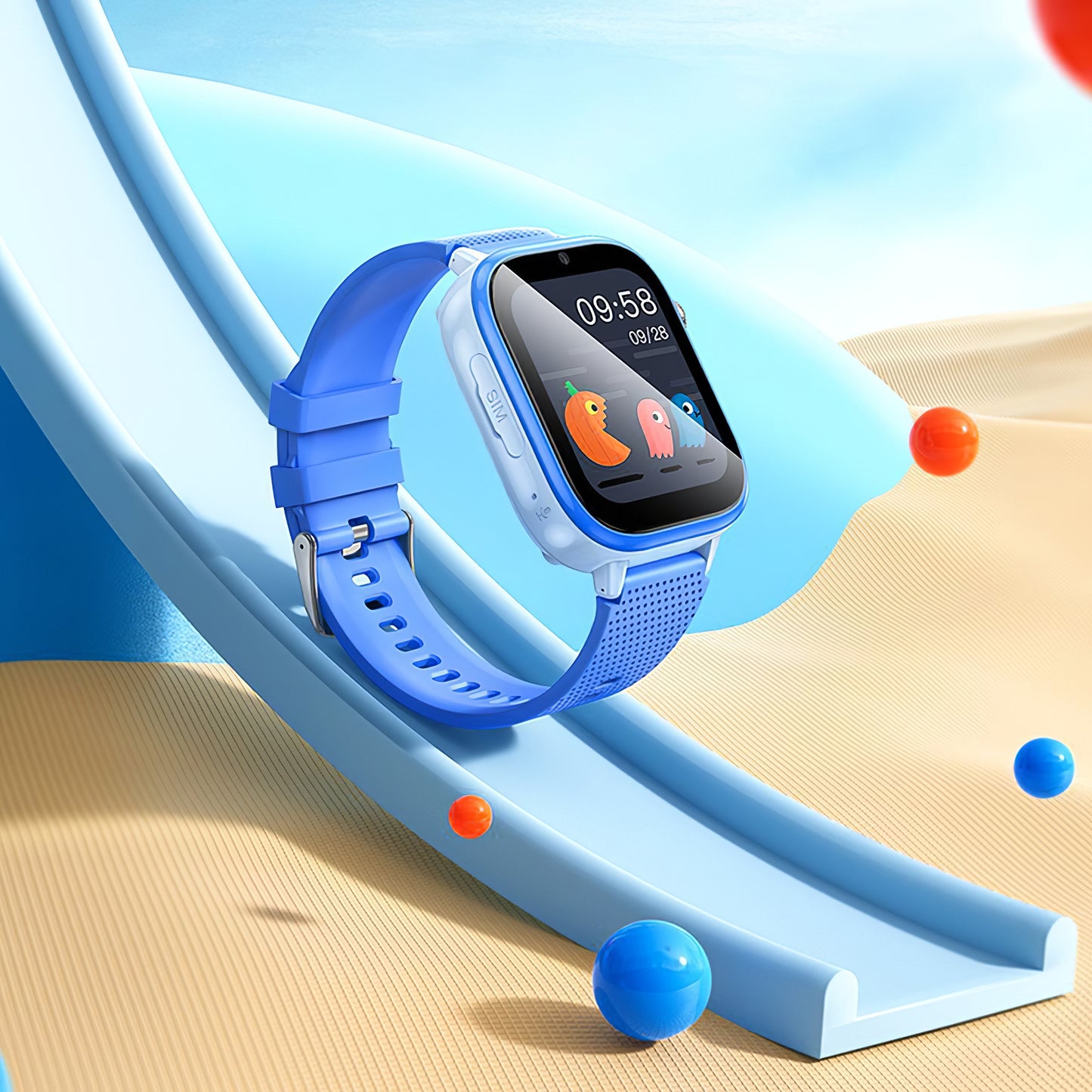 Smartwatch HOCO Y101 Kids Call, Bleu