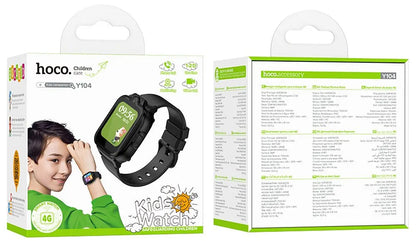 Smartwatch HOCO Y104 Kids Call, Noir