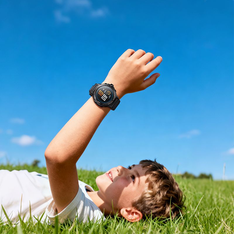Smartwatch HOCO Y107 Kids Call, Noir
