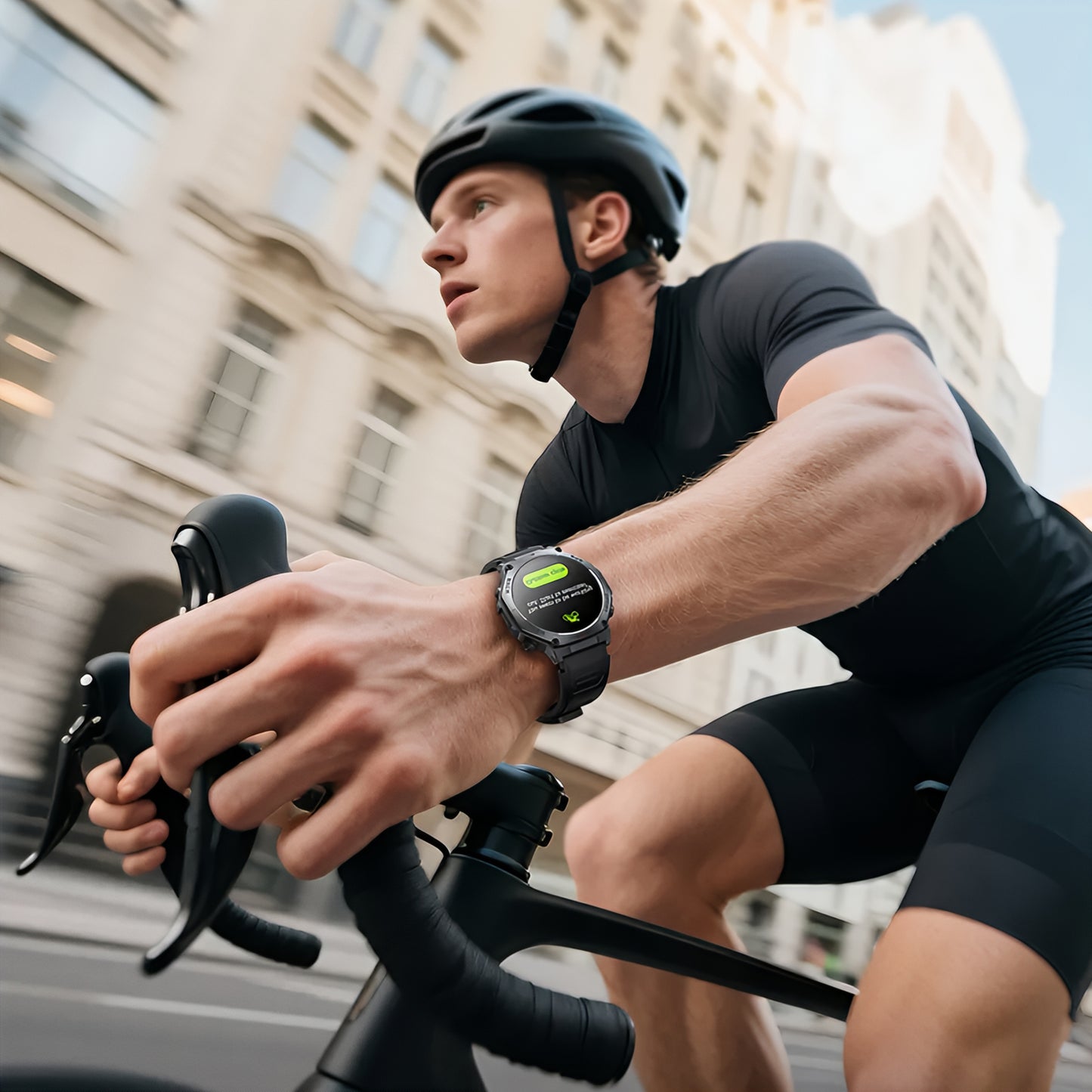 Smartwatch HOCO Y37 Call, Noir