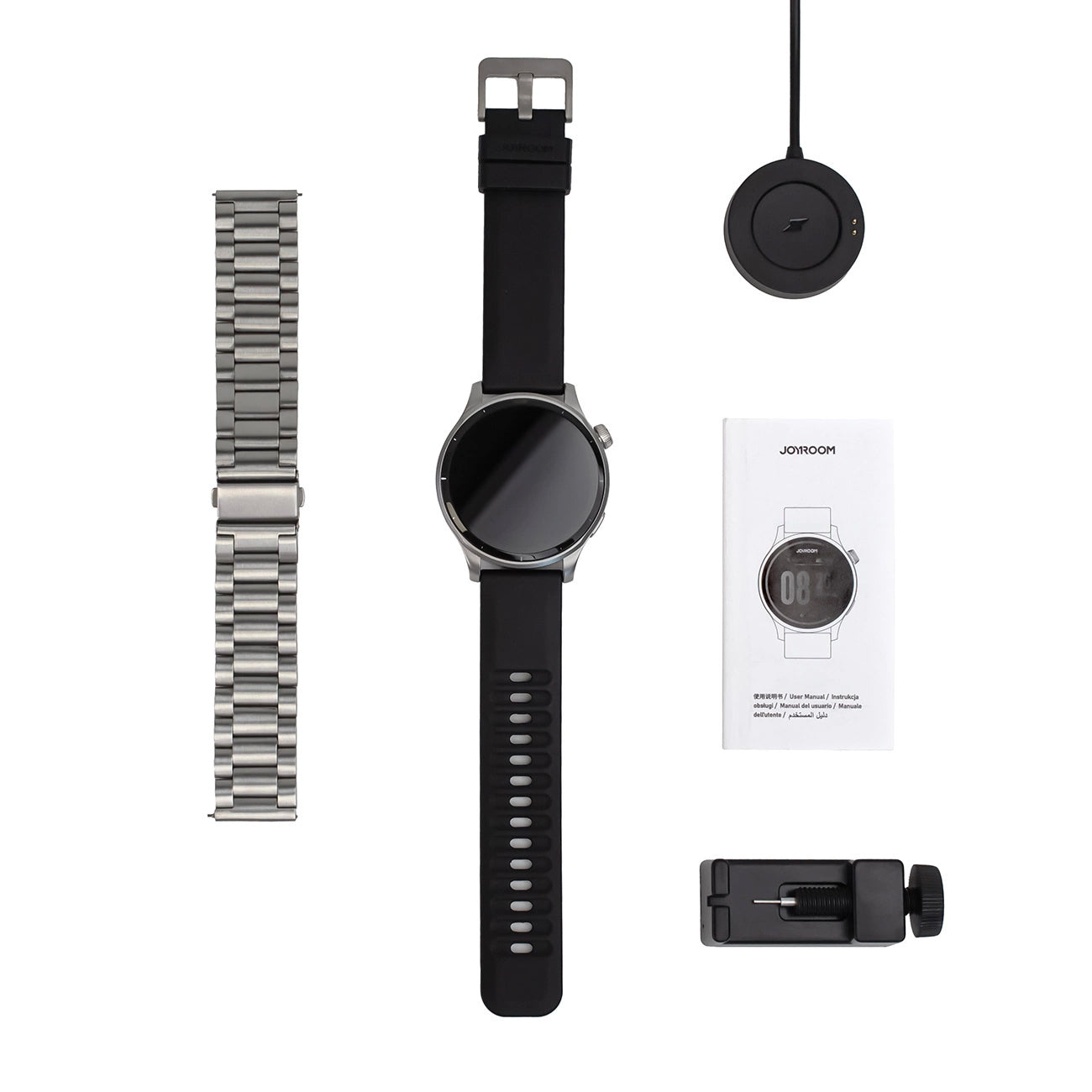 Smartwatch Joyroom JR-FV1, Gris