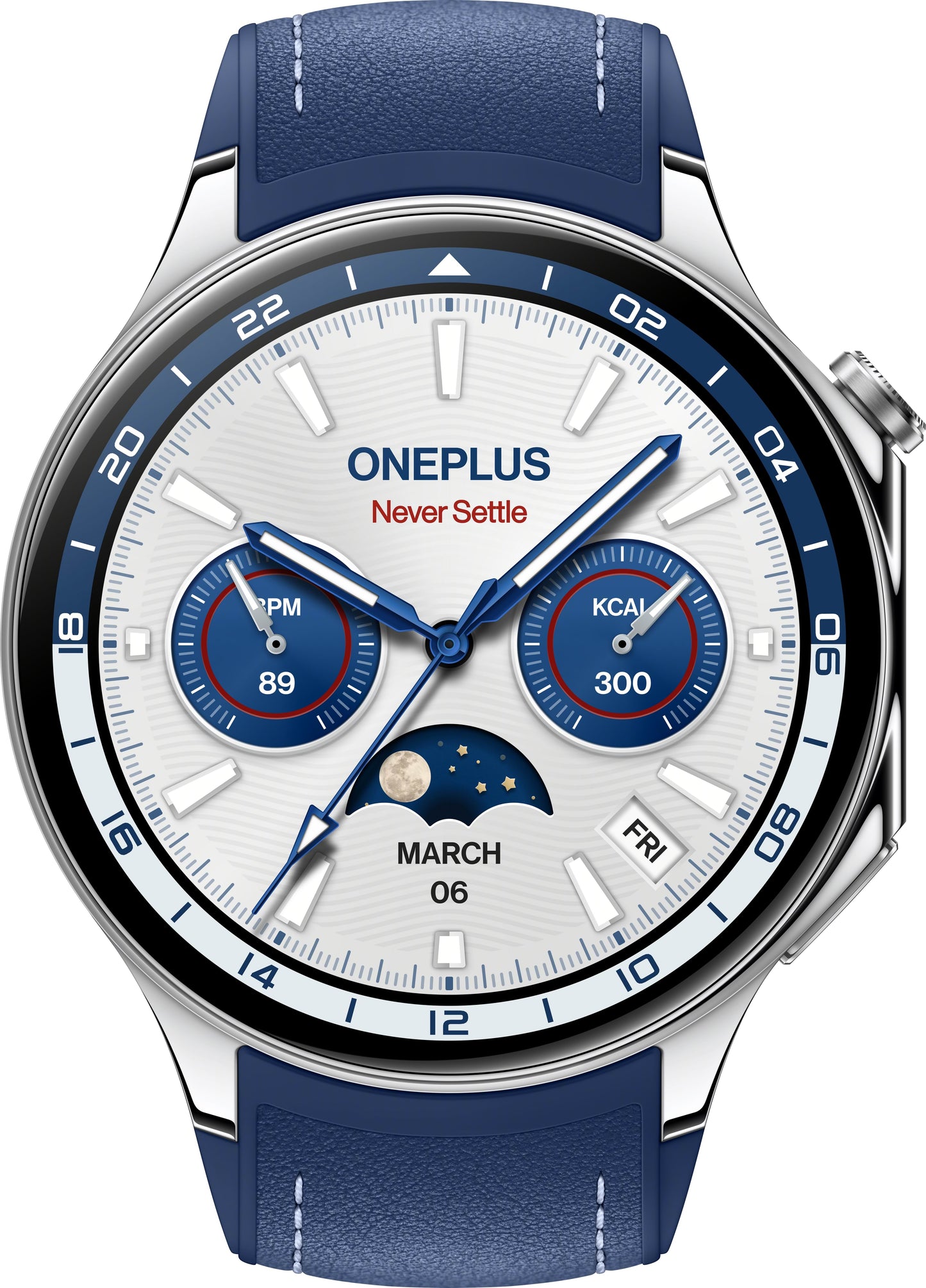 Montre intelligente OnePlus Watch 2, bleu 