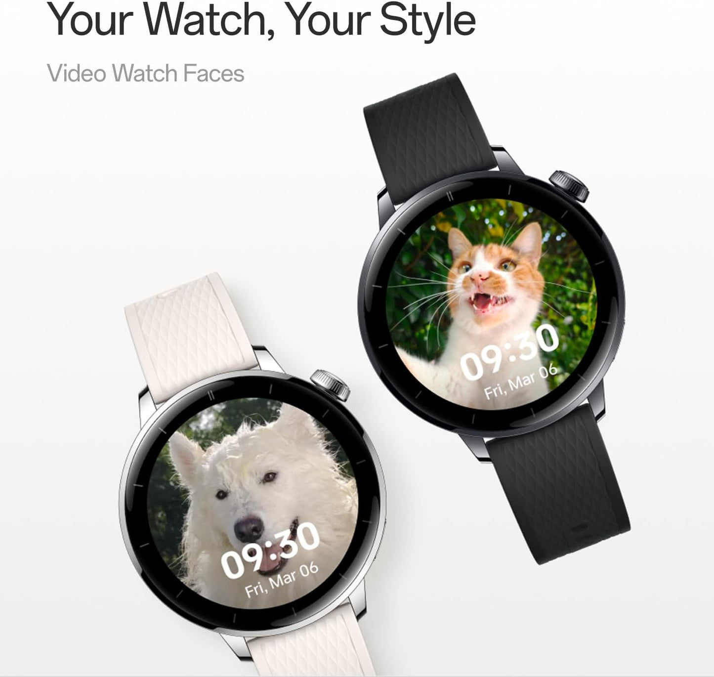 Smartwatch OnePlus Watch 3, 43mm, Noir 5491100421