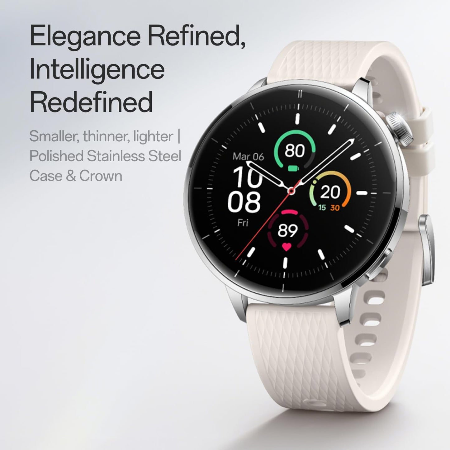 Smartwatch OnePlus Watch 3, 43mm, Noir 5491100421