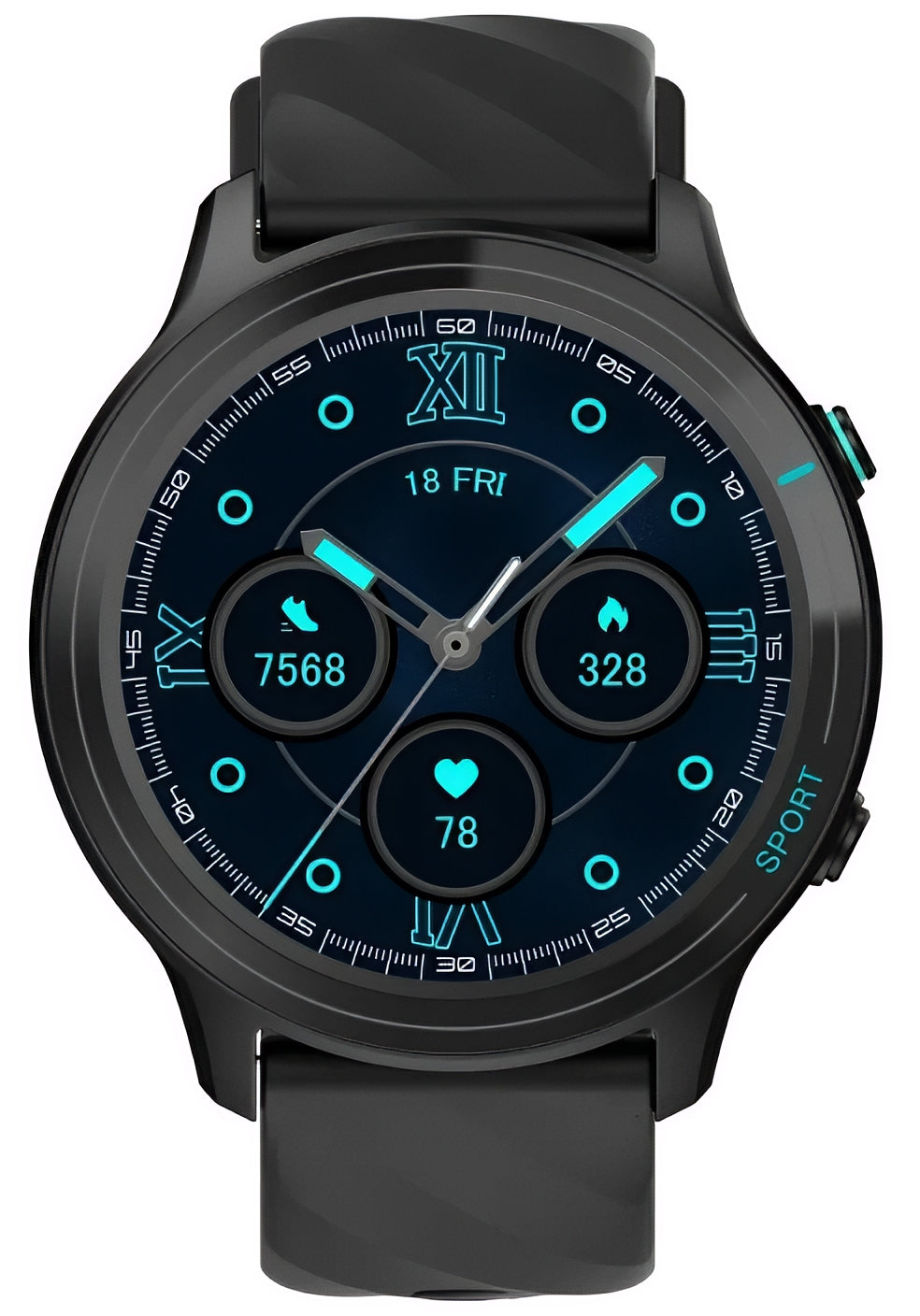 Smartwatch Titmo O-100 Call, Noir