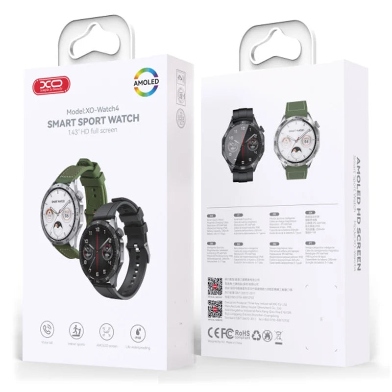 Montre intelligente XO Design 4, vert 