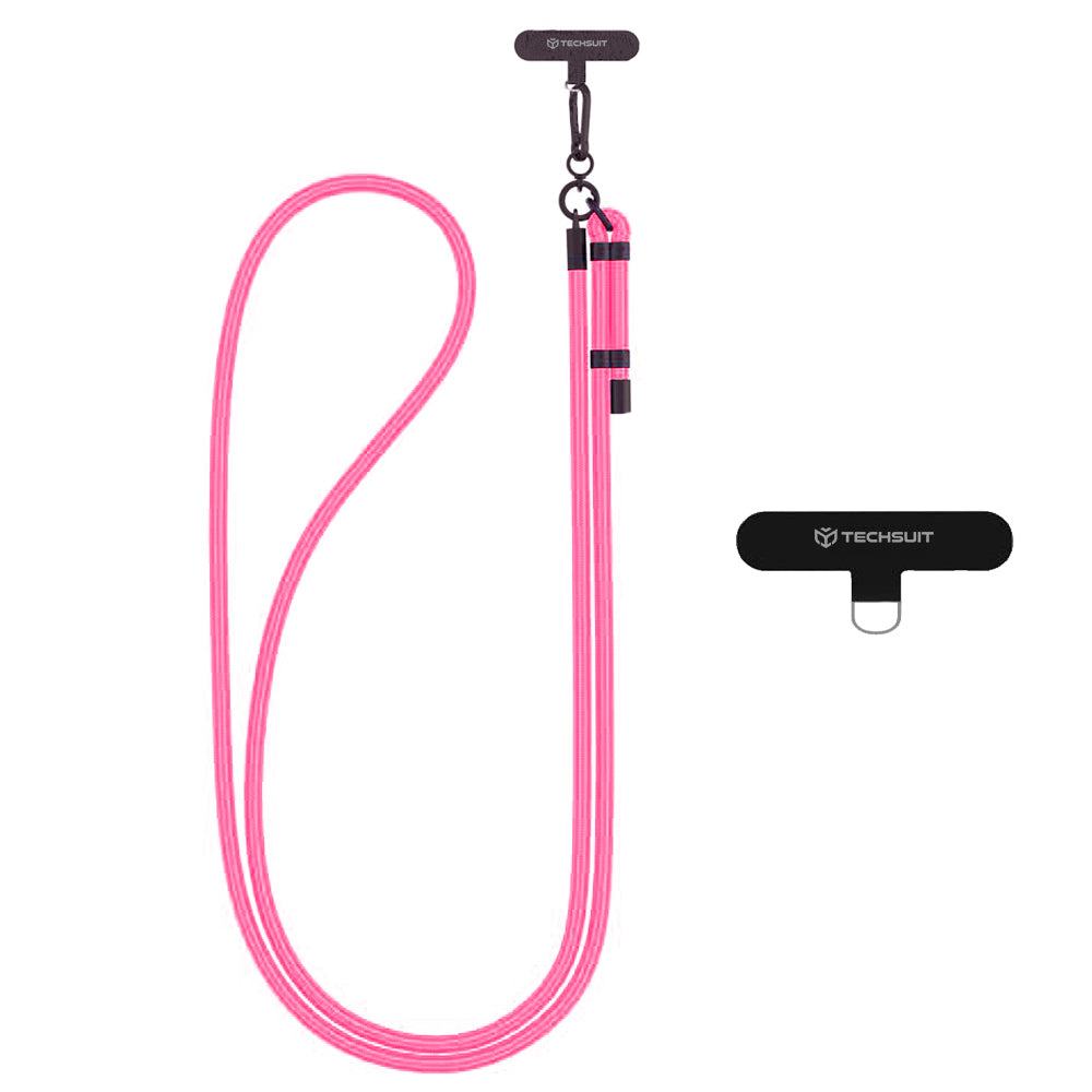 Cordon de téléphone Techsuit RCS1-05, Rose foncé