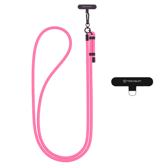 Cordon de téléphone Techsuit RCS1-05, Rose foncé