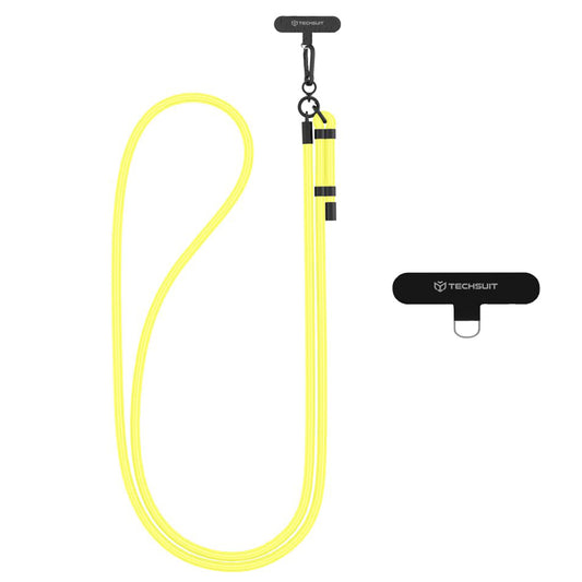 Cordon de téléphone Techsuit RCS1-31, Jaune