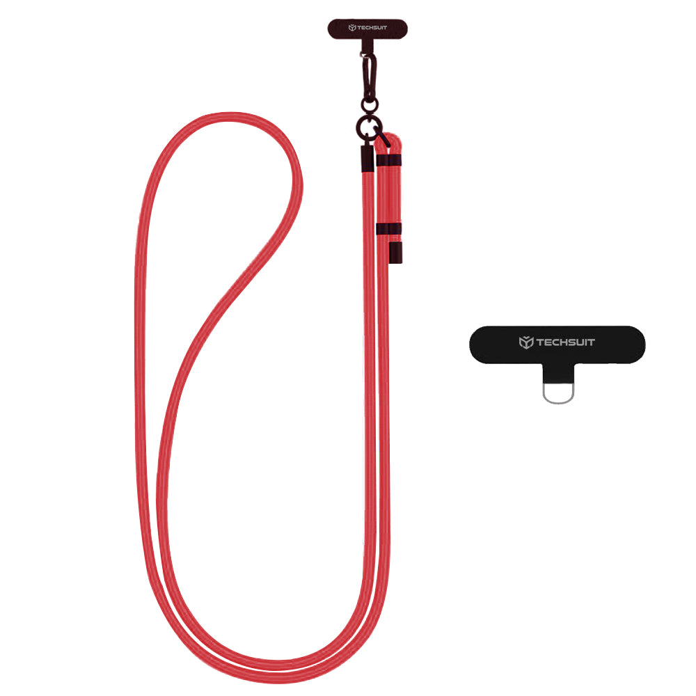 Cordon de téléphone Techsuit RCS1-33, Rouge