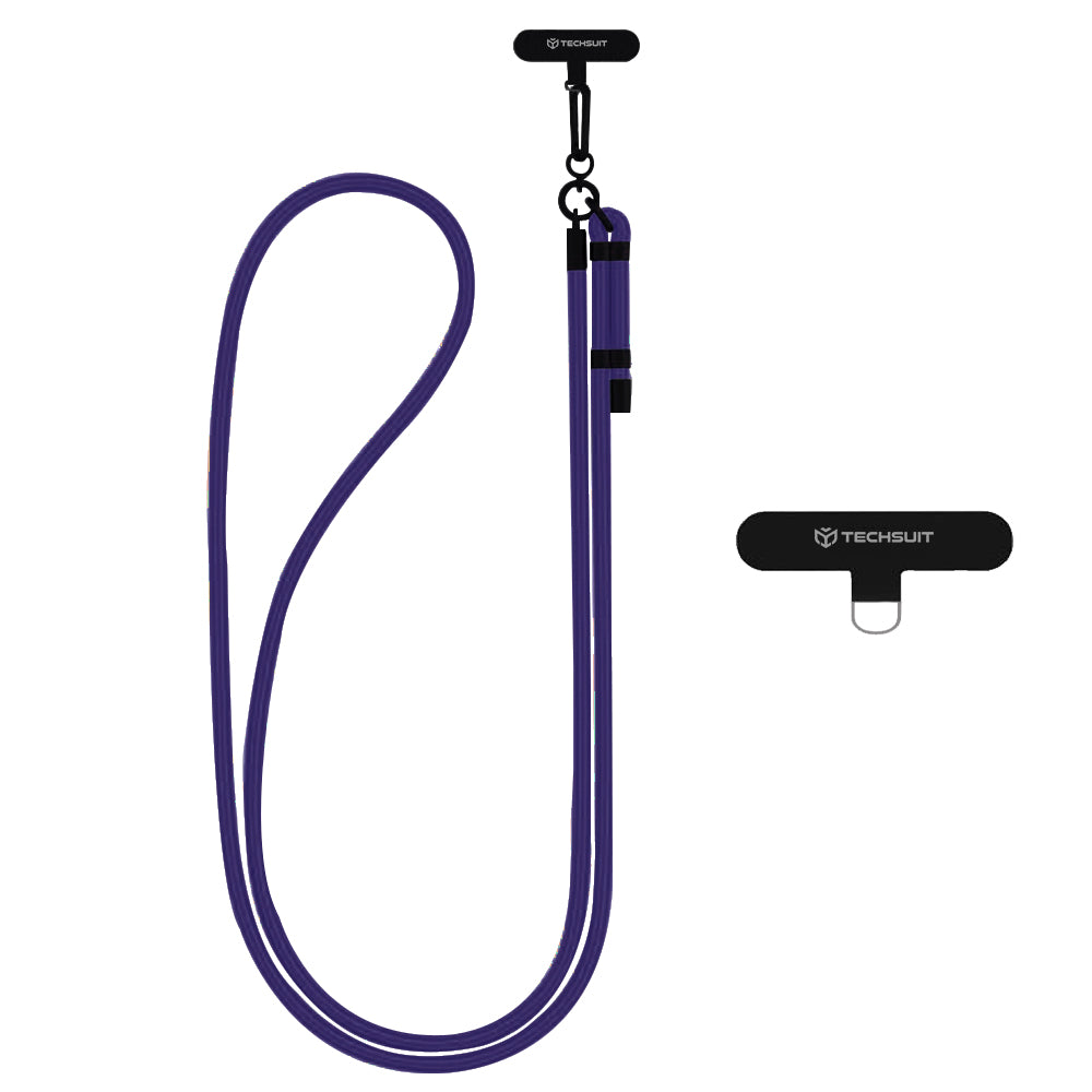 Cordon Téléphone Techsuit RCS1-71, Violet Foncé