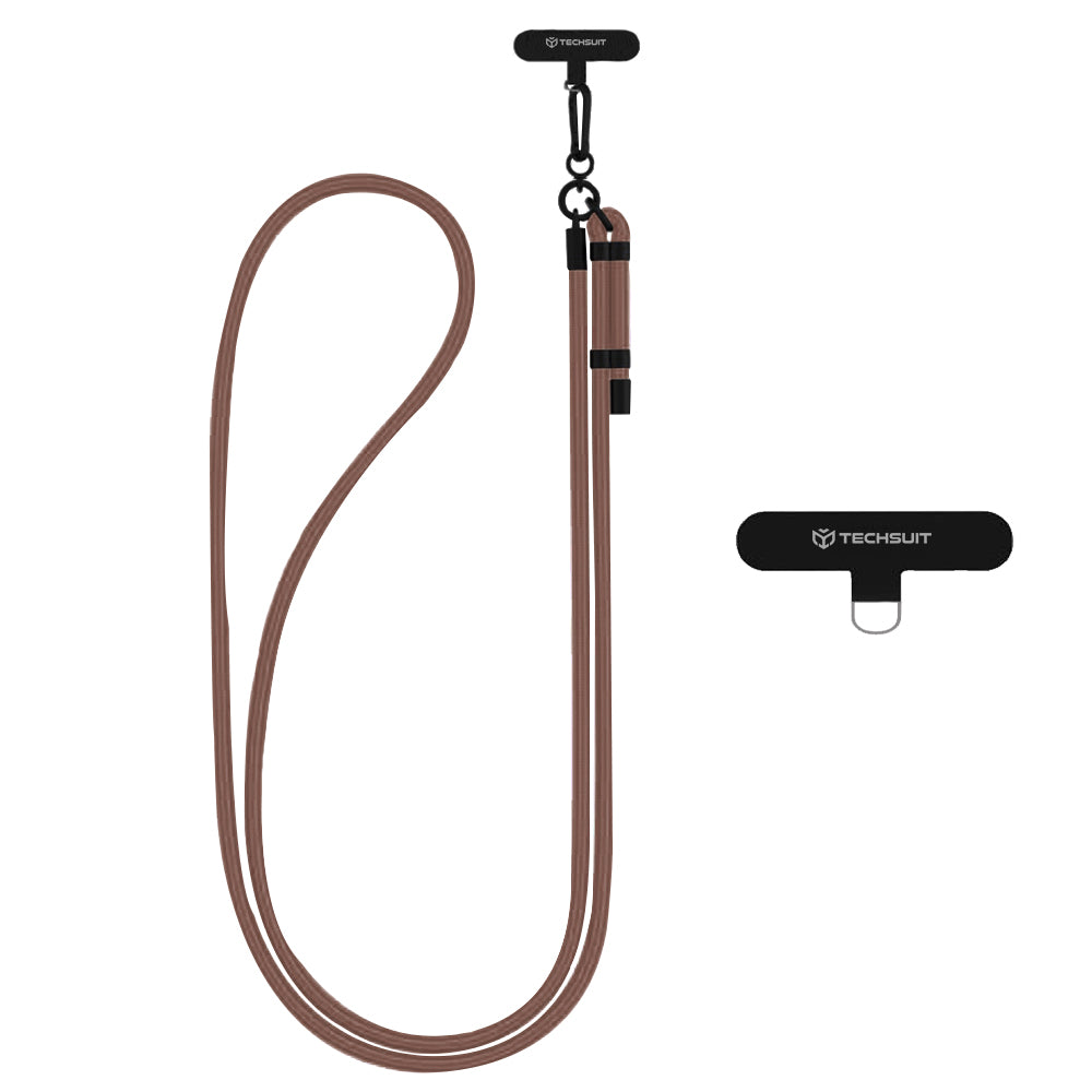 Cordon de téléphone Techsuit RCS1-72, Marron