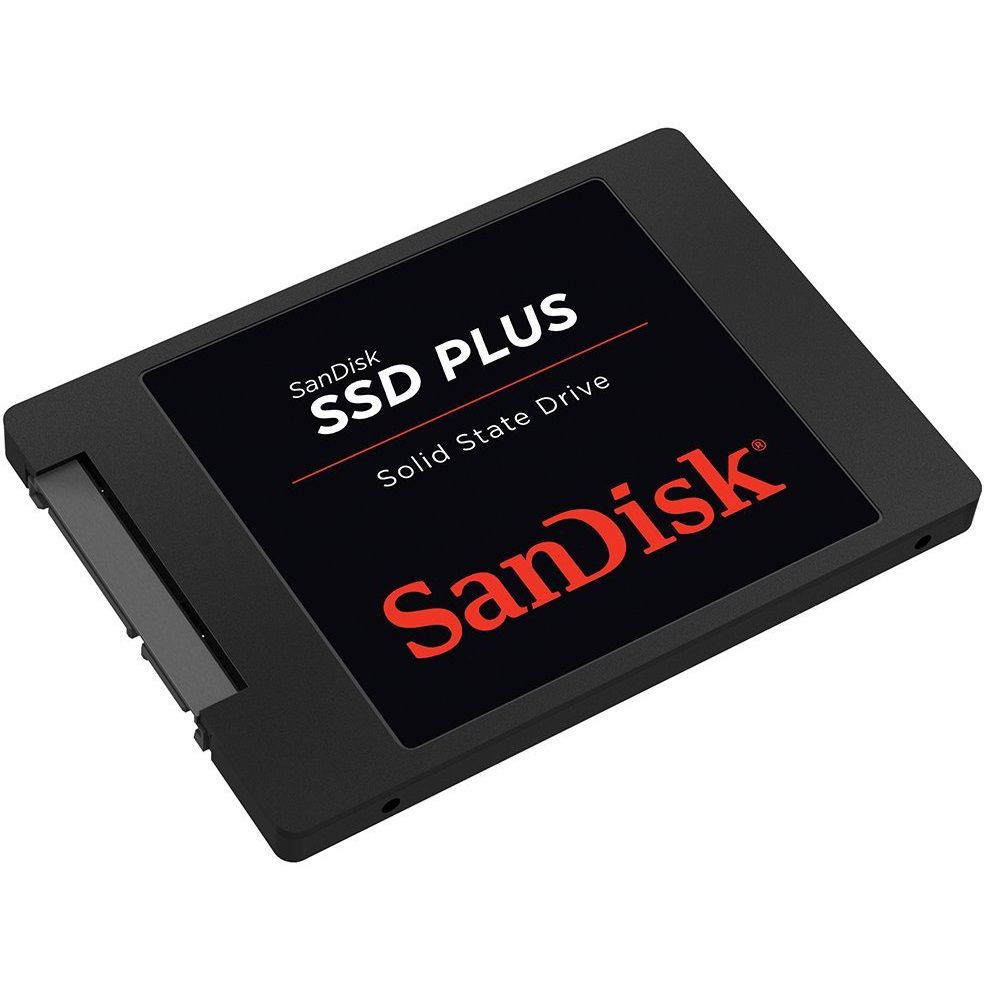 SanDisk Plus Solid State Drive (SSD), 2.5inch, 240Go, SATA III SDSSDA-240G-G26 