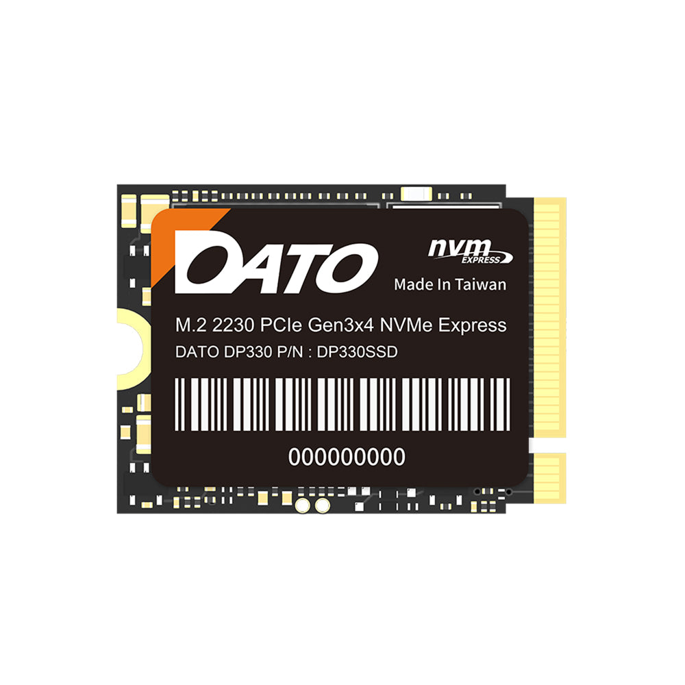 Solid State Drive (SSD) Dato DP330, NVME M.2 2230, PCIE Gen3x4, 2TB, Noir DP330SSD-2TB