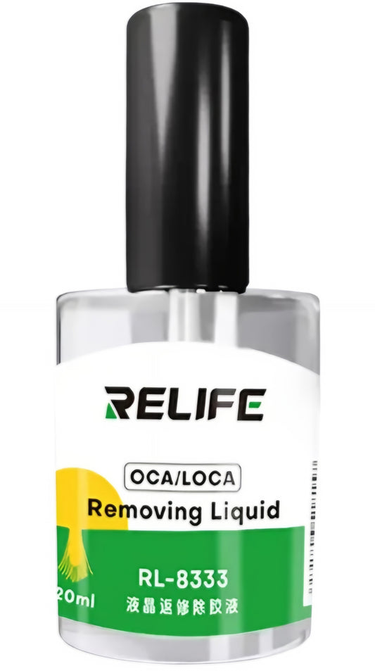 Solution de retrait d'adhésif OCA / LOCA Relife RL-8333, 20ml