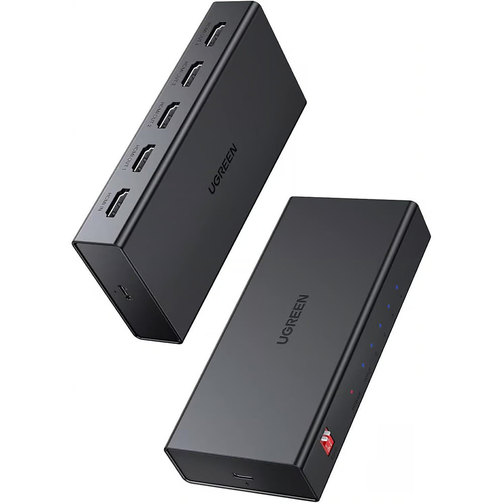 Splitter Vidéo HDMI UGREEN CM570 (90514), Noir