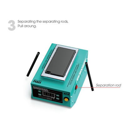 Station de séparation d'écran tactile RF4 Peace
