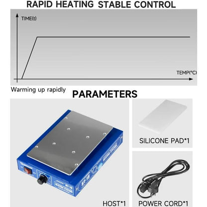 Station de Séparation d'Écran Tactile Mechanic HT-18
