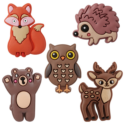 Sticker 3D OEM Forest pour Coque de Téléphone / Tablette, Set de 5 pièces, Multicolore