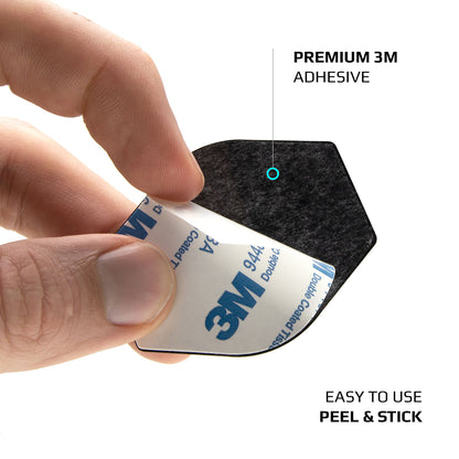 Autocollant Métallique Fixed 3in1, Noir