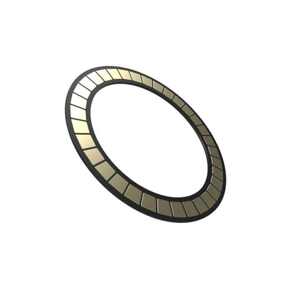 Autocollant Métallique Fixe, Noir