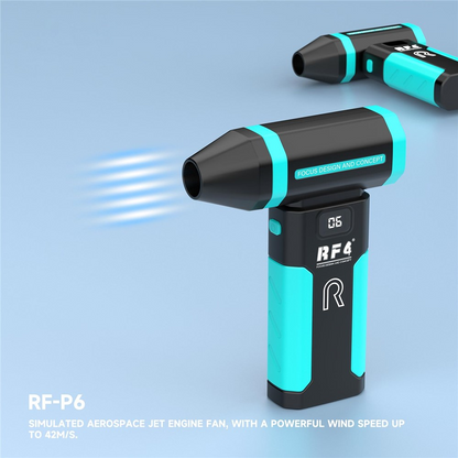 Souffleur d'air RF4 RF-P6, Noir