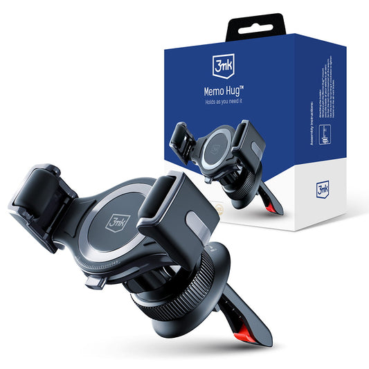 Support Auto 3MK Memo Hug, 4.5 pouces - 6.7 pouces, Noir