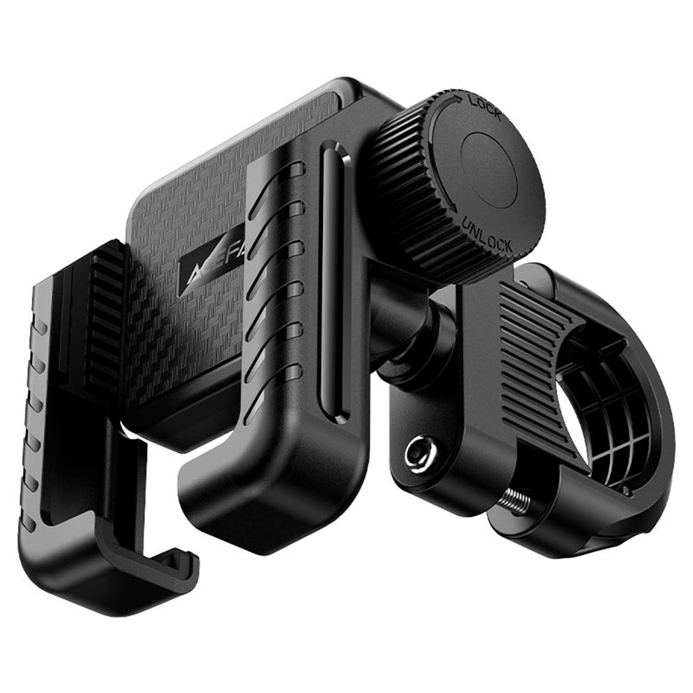 Support Vélo Moto Acefast D58, 4,7 pouces - 6,9 pouces, Noir