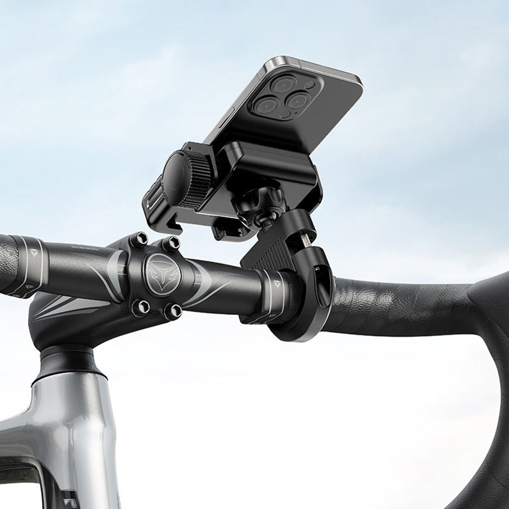 Support Vélo Moto Acefast D58, 4,7 pouces - 6,9 pouces, Noir