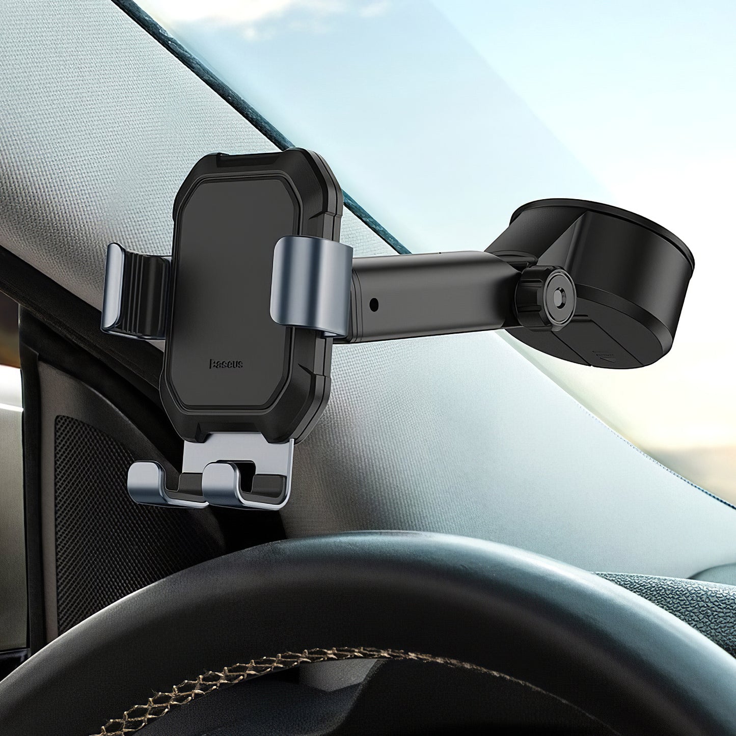 Baseus Gravity Car Mount, 4.7inch - 6.5inch, Black SUYL-TK01 