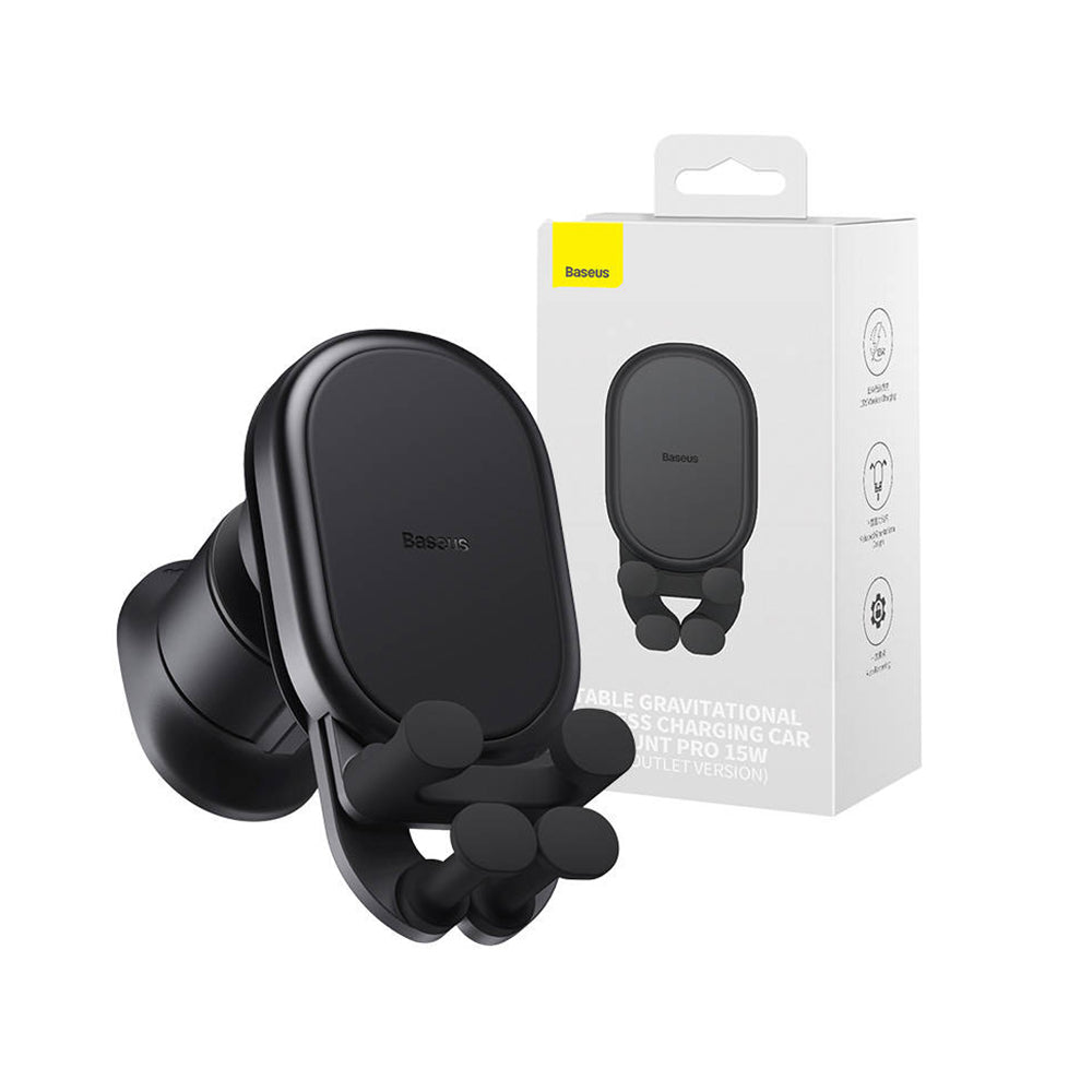 Support Auto Baseus Pro, Universel, Noir SUWX030001