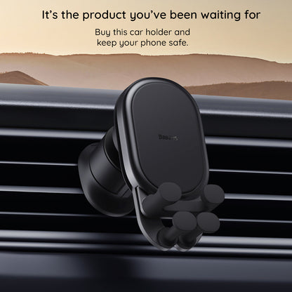 Support Auto Baseus Pro, Universel, Noir SUWX030001
