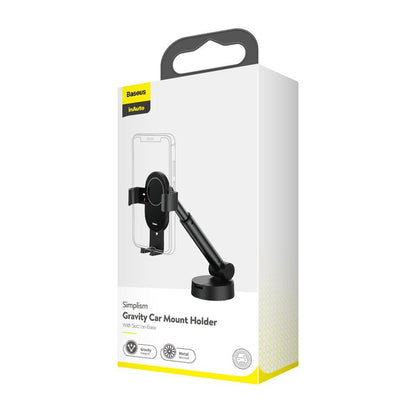 Baseus Simplism Car Holder, universel, noir SUYL-JY01 