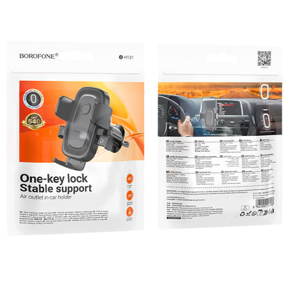 Support Auto Borofone BH131 Follower, 4,5 pouces - 7 pouces, Noir