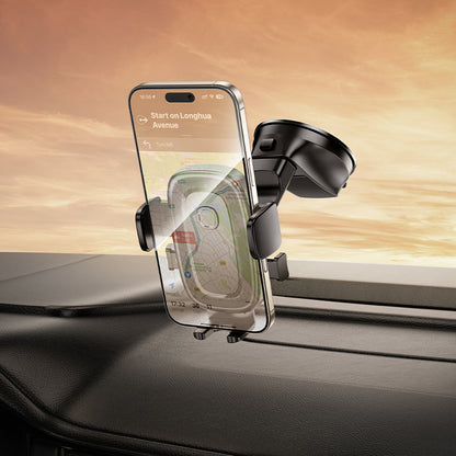 Borofone BH132 Follower Car Holder, 4.5inch - 7inch, Black