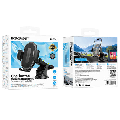 Support Auto Borofone BH134 Rio, 4.5 pouces - 7 pouces, Noir
