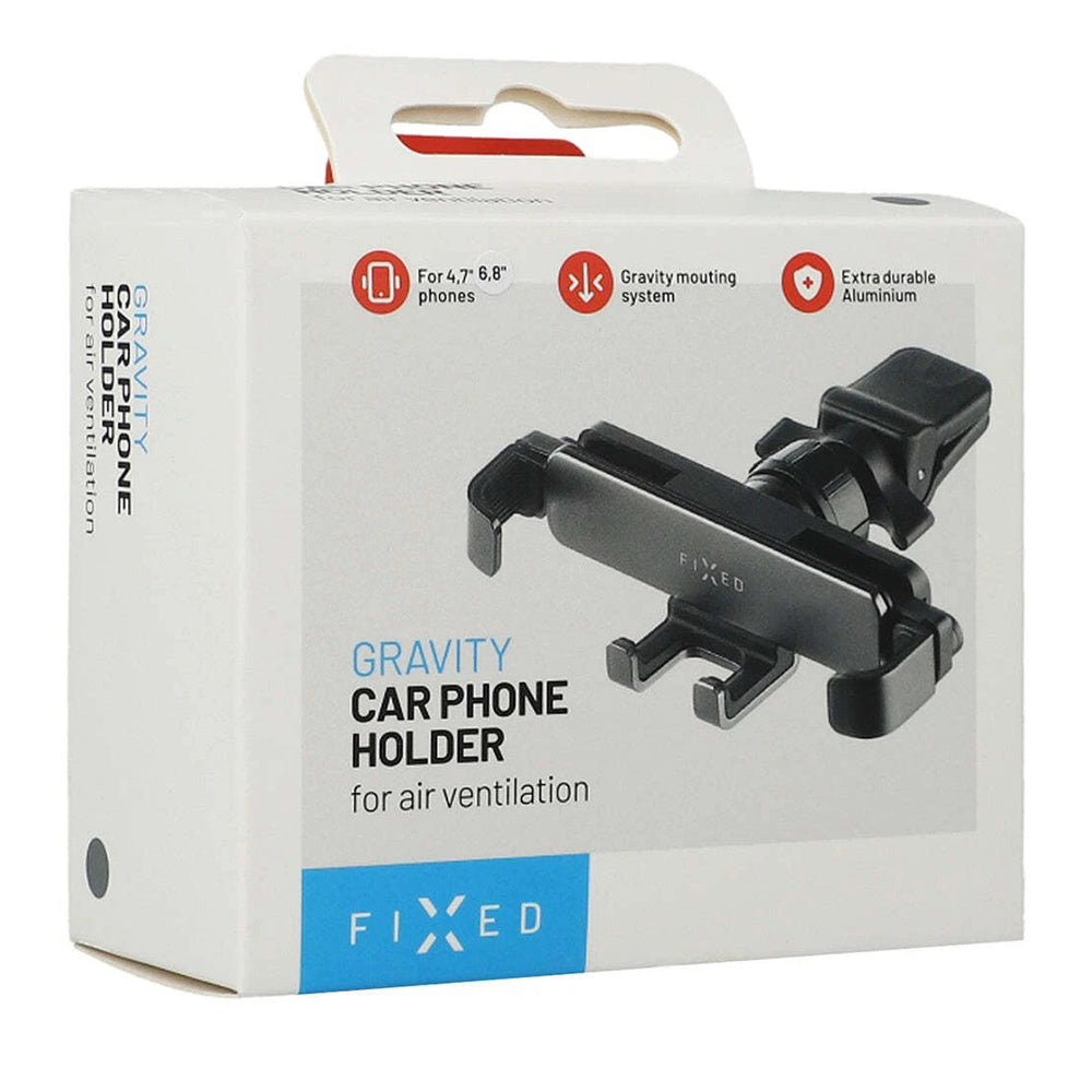 Fixed Gravity Universal Car Holder, Black