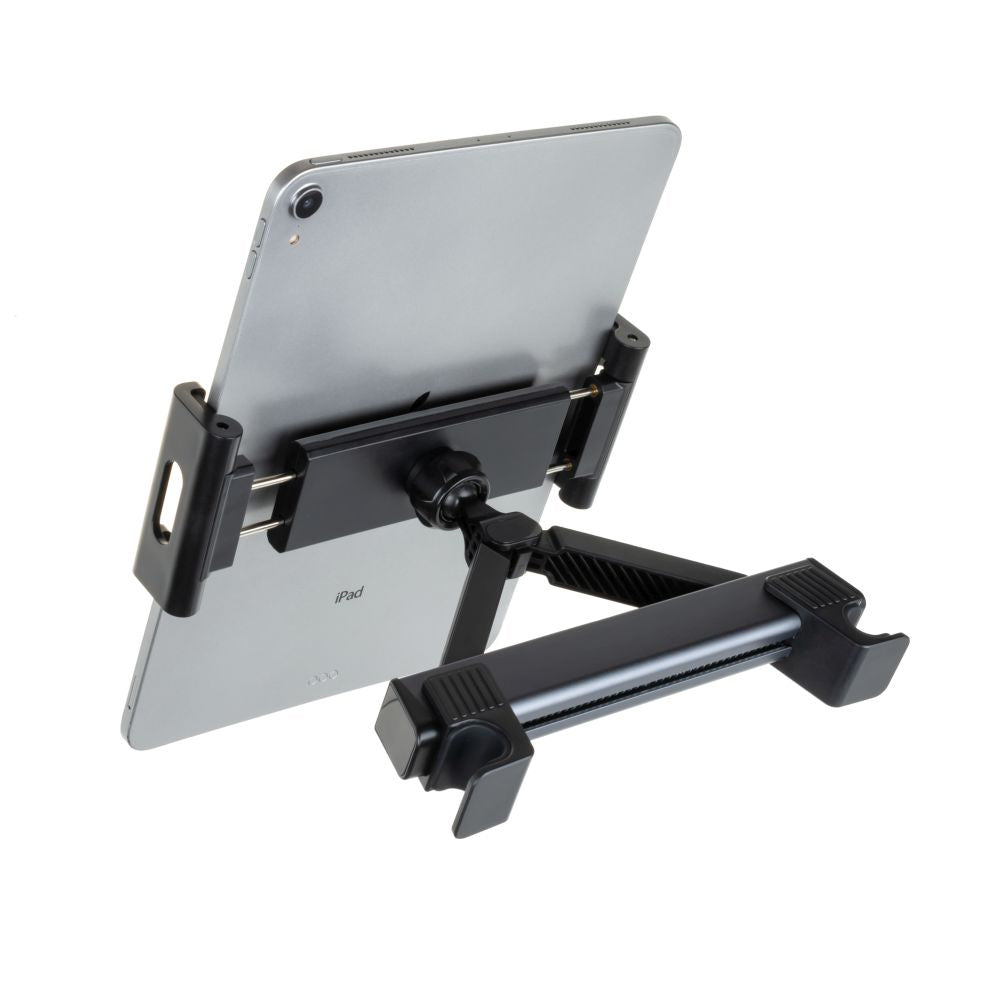 Fixed Passenger Max Car Headrest Support, 7inch - 13inch, Grey