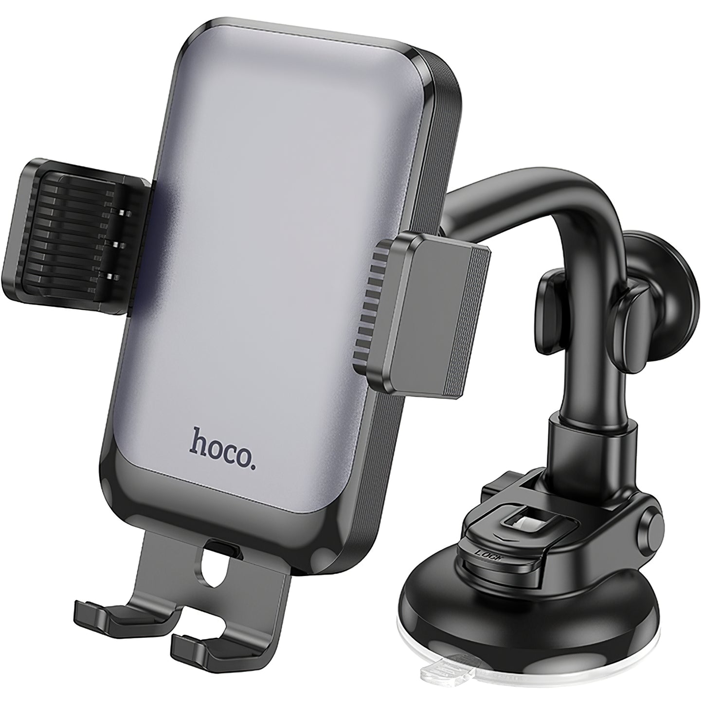 Support Auto HOCO H27, 4.7 pouces - 7 pouces, Noir