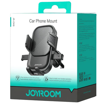 Support Auto Joyroom JR-OK6 Vent, 4.7 pouces - 6.8 pouces, Noir