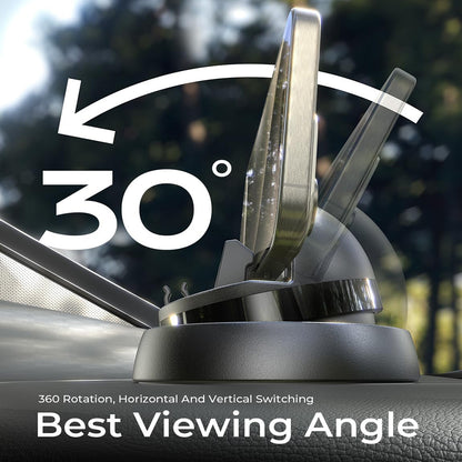 Support Auto Lisen pour Téléphone / Tablette avec épaisseur 6mm - 13mm, Noir YL0224060015